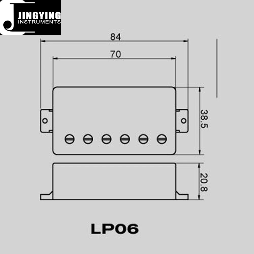 Wholesale Electric Guitar and Bass Pickups Series,LP06 Ceramic Bar Magnet Guitar Pickups