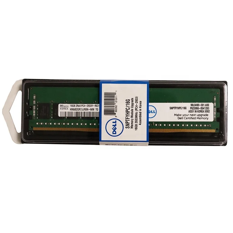 High Quality Dell memory 16GB DDR4 2666 server RAM