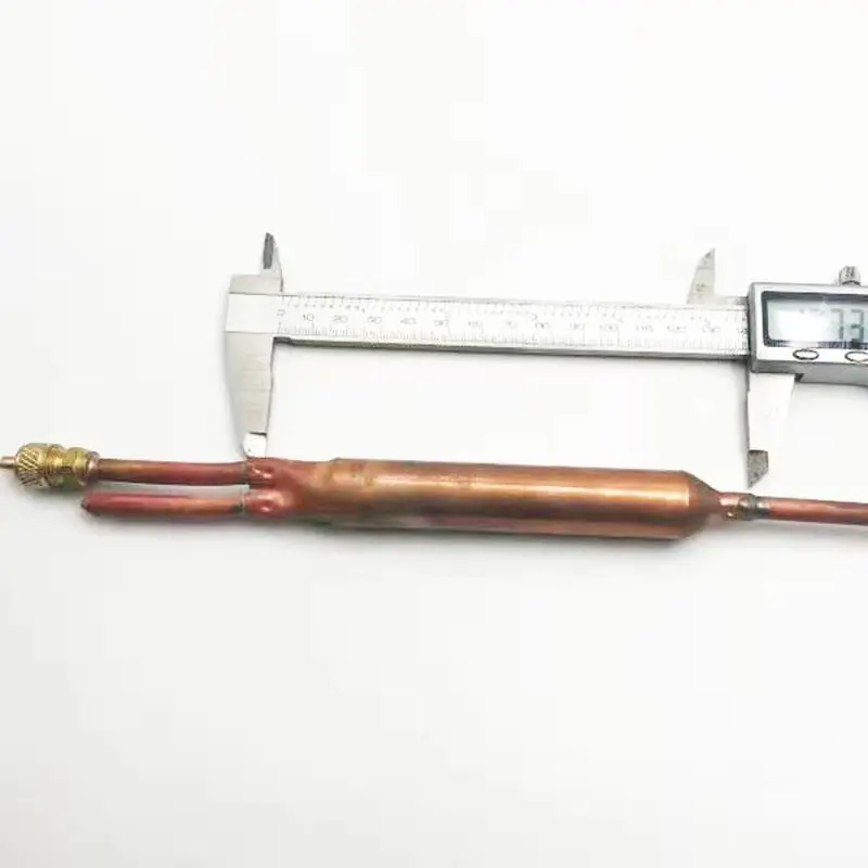 Медный фильтр холодильника 15 г/20 г/25 г с клапаном доступа