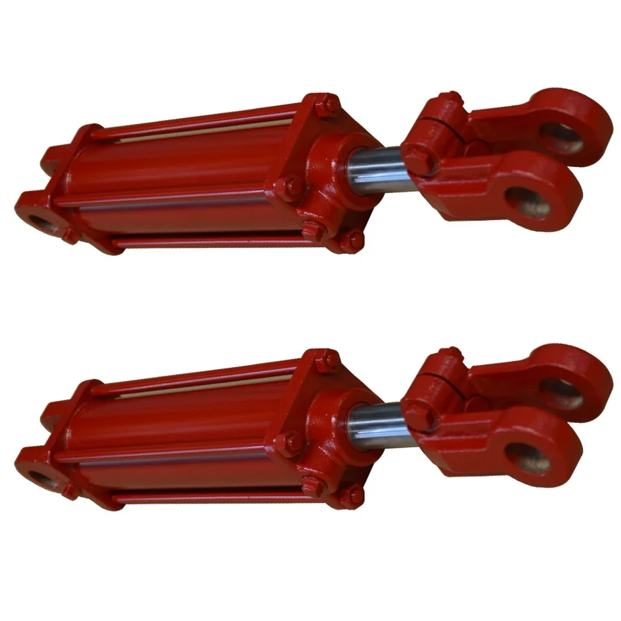 Single acting sale Chinese Factory Manufacturer OEM Tie Rod Double Acting Hydraulic Cylinder