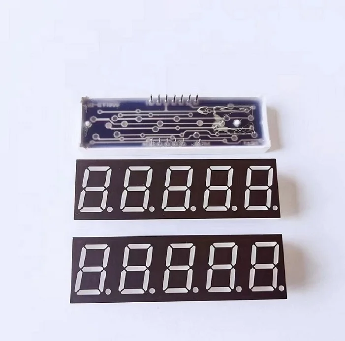 wholesale 5 digit 7 segment led display 0.56 inch blue led digital tube