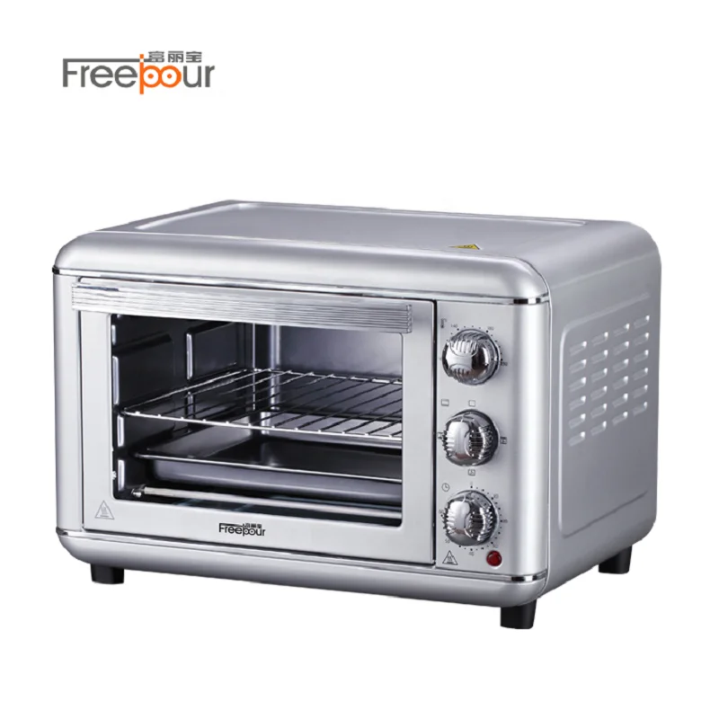 Hot sale on Facebook Amazon portable electric small oven 23L with hot air oven specification