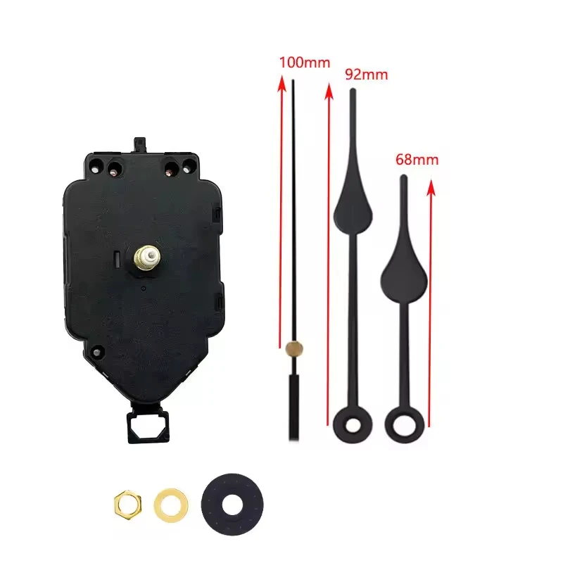 Sweep Clock Mechanism With Different Hand Quartz Clock movement  DIY Clock Set Pendulum