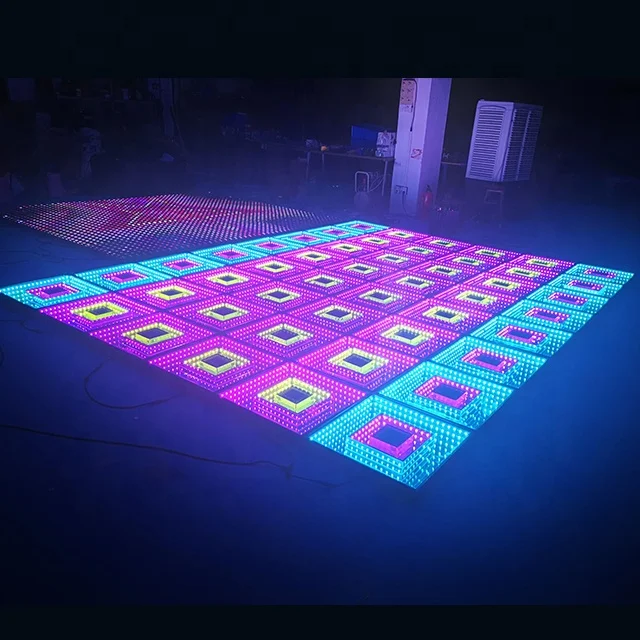 Factory direct sale dance floors/light up led dancing floor