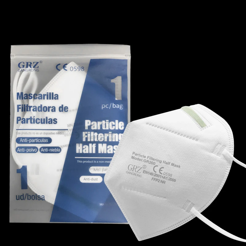 High Protection Anti Virus Private Label Branded Fabric Disposable Face Mask