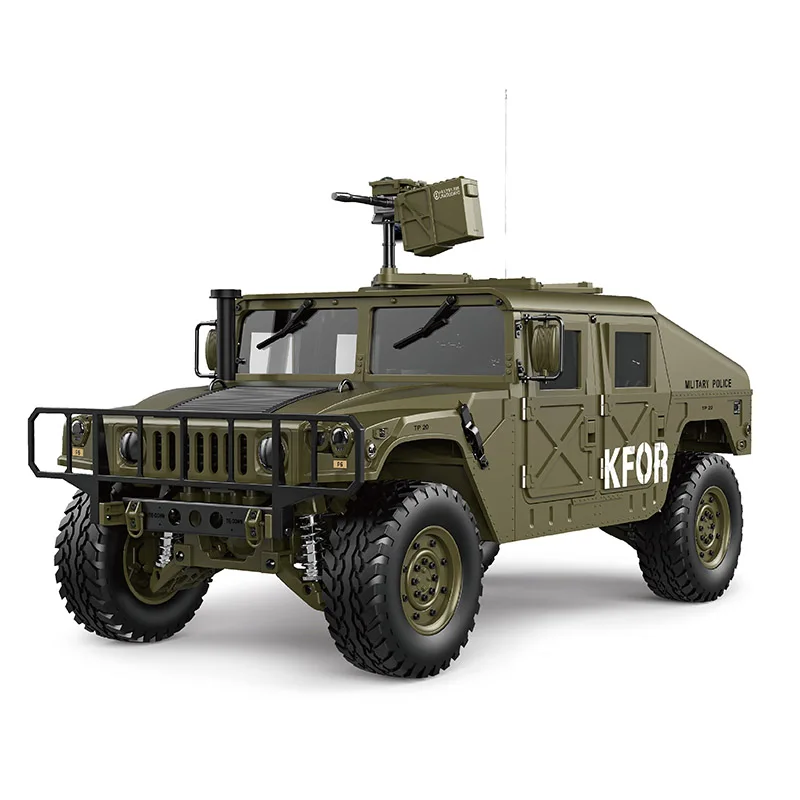 
New arrival 1:10 remote radio control 2.4G toy military rc car 