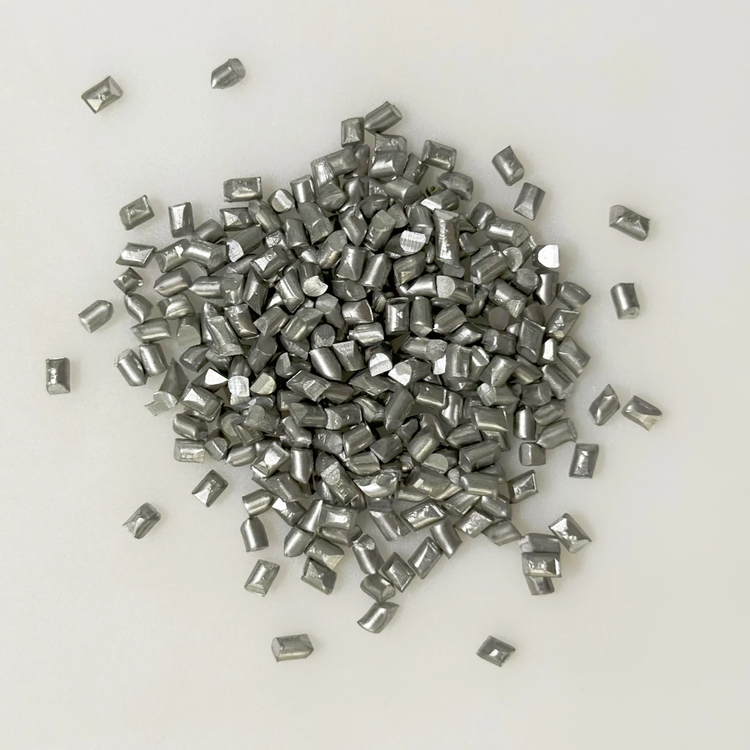 Steel-making deoxidizing 3-5MM wire-cutting aluminum particle sandblasting grinding aluminum block 99 price