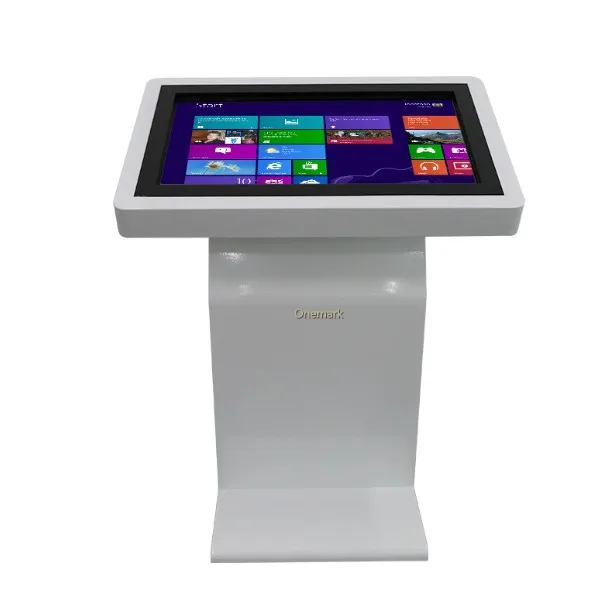 32 Inch K Type Information Digital Signage Kiosk For Hospital/Bank/Shopping Mall