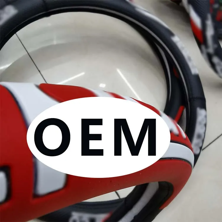 Luxury anti slip car universal sports parts suitable for BYD Toyota Honda Nissan Mitsubishi car steering wheel cover