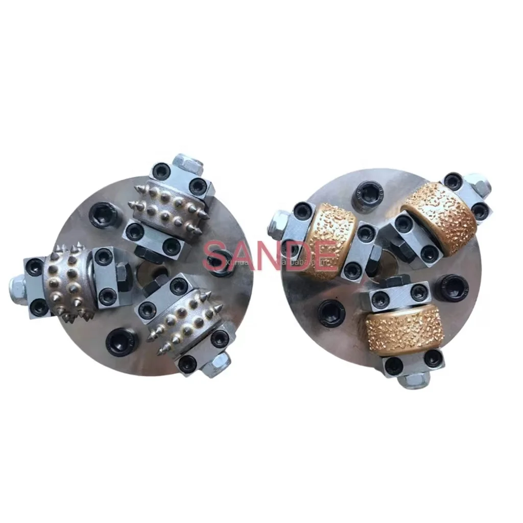 SANDE Sale Tungsten Steel Diamond Bush Hammer diamond bush tool used on manual grinding machine