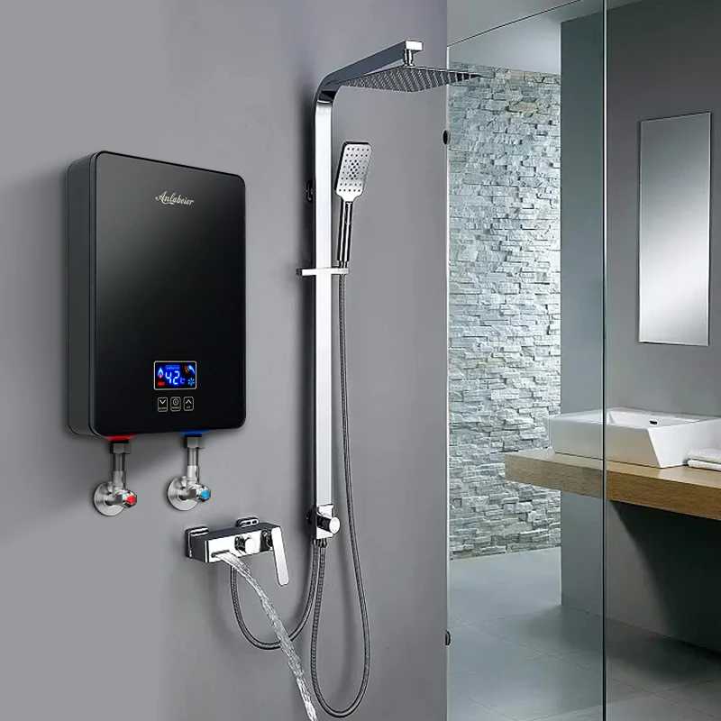 high power bathroom favorable price electrical bathtub 3 seconds heating electric bath water heater