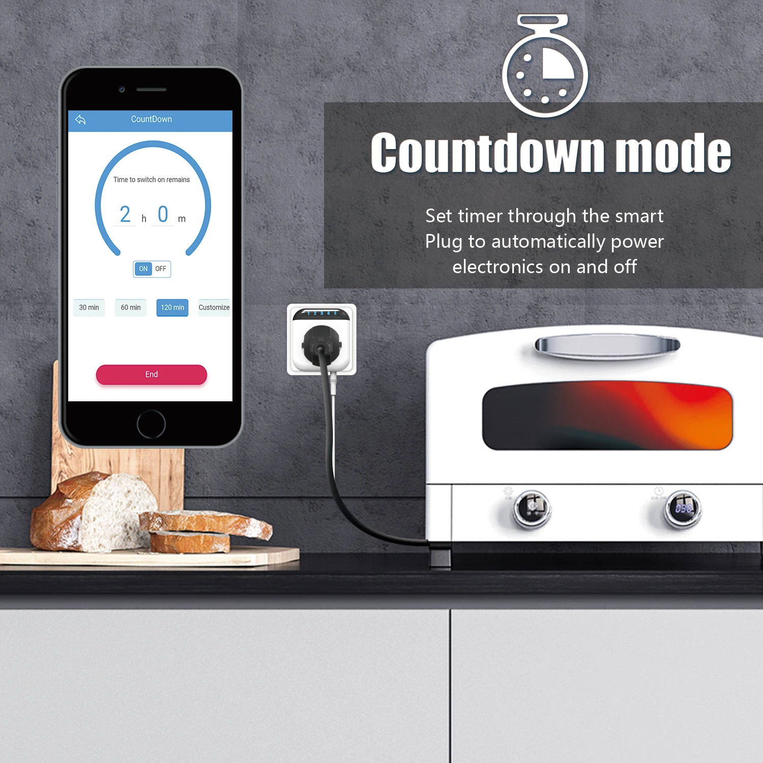 Okaylight 13A 3250W automatic temperature control thermostat wifi Tuya intelligent Thermostat for room