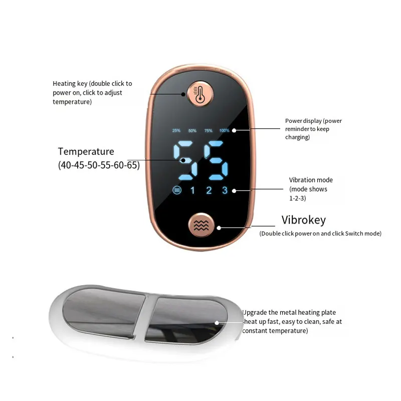 Wholesale Women Warm Palace Heated Menstrual Waist Heating Belt Heating Pads For Menstrual Cramps