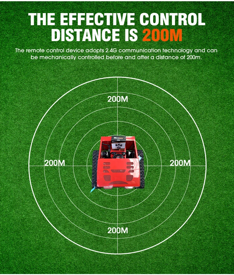 Latest Design Lawn Mower Robot Safe And Secure Mini Robotic Lawn Mower