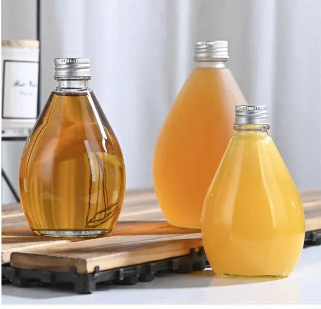Оптовая продажа стеклянные бутылки для приготовления сока новая бутылка воды стеклянная с винтовой крышкой