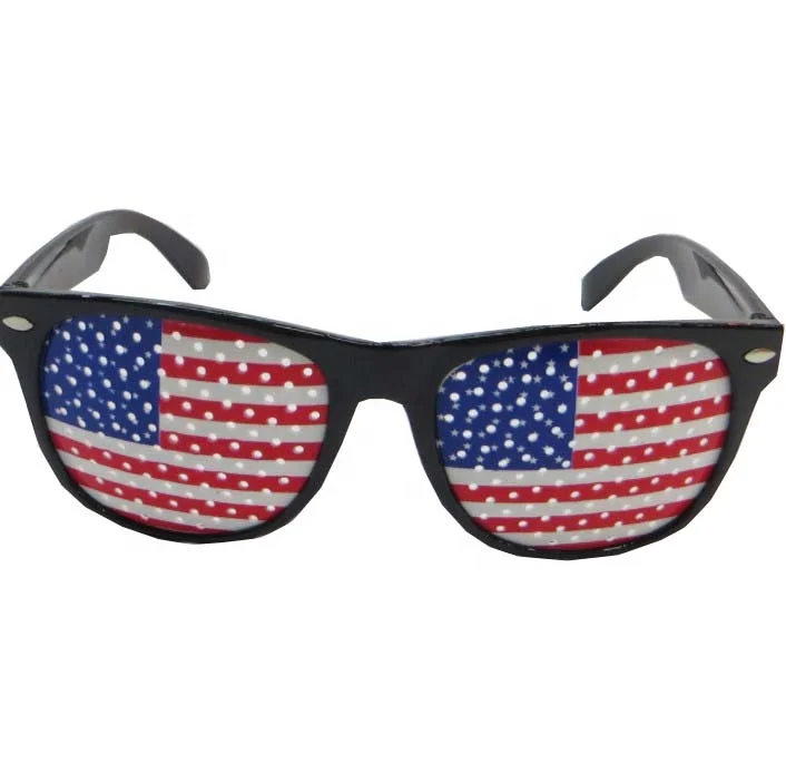 Hot sale french football fans sunglasses with factory price can shipping to USA offering sun glasses