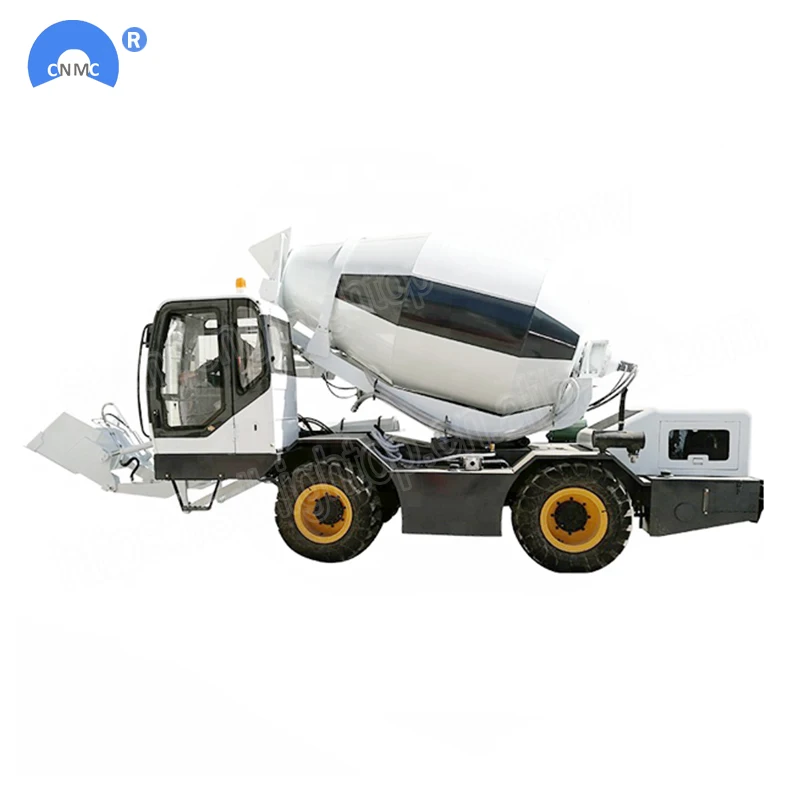 Самозагружающийся бетоносмеситель грузоподъемностью 1,6 куб. М
