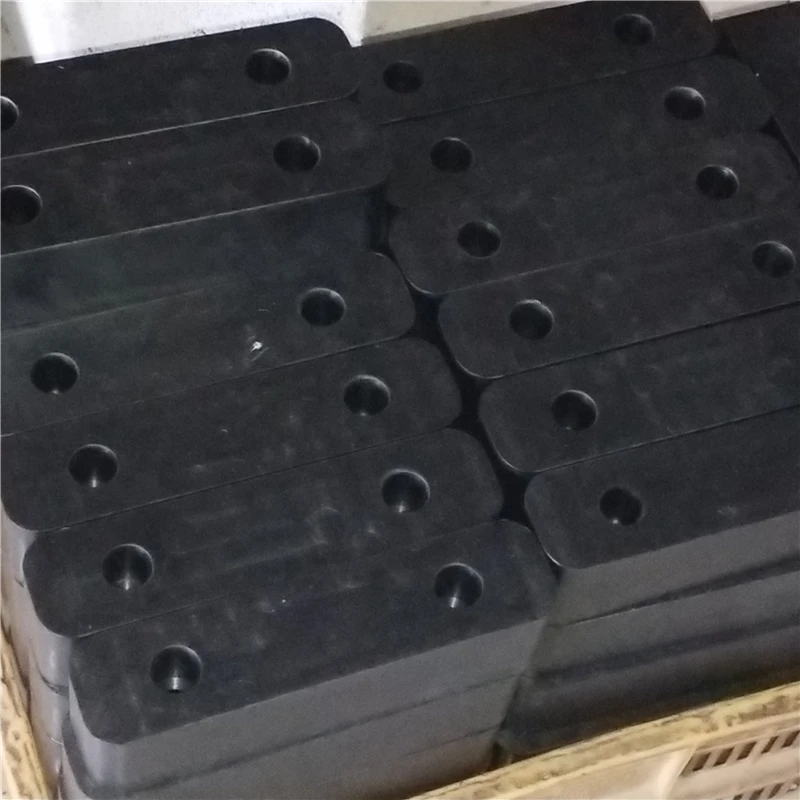 Customized Anti Vibration Wear Resistant Shock Absorber Damping Rubber Pad Block Mat Buffe