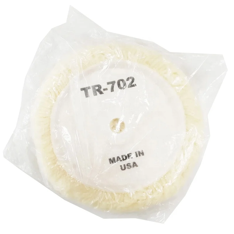 Automobile Polishing Pads, 7.5 Inch Double Sided Buffing Balls GBR Series Wool Polishing Discs for FRP Boat Mold