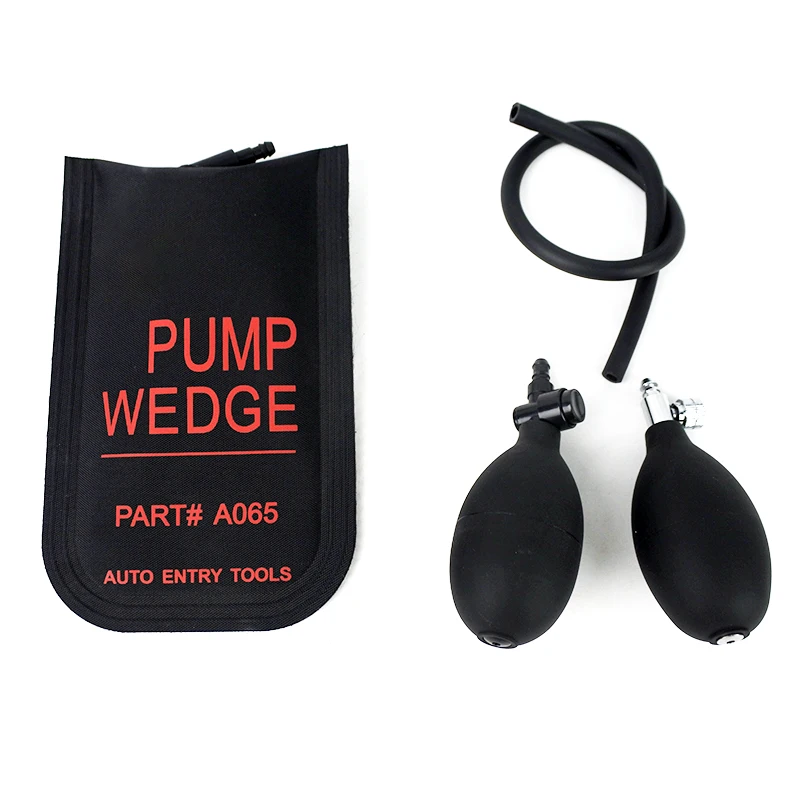 Top seller Inflatable Professional Car Air Shim Car Door Repair Air Cushion Locksmith Tool Set Air Wedge Bag Pump