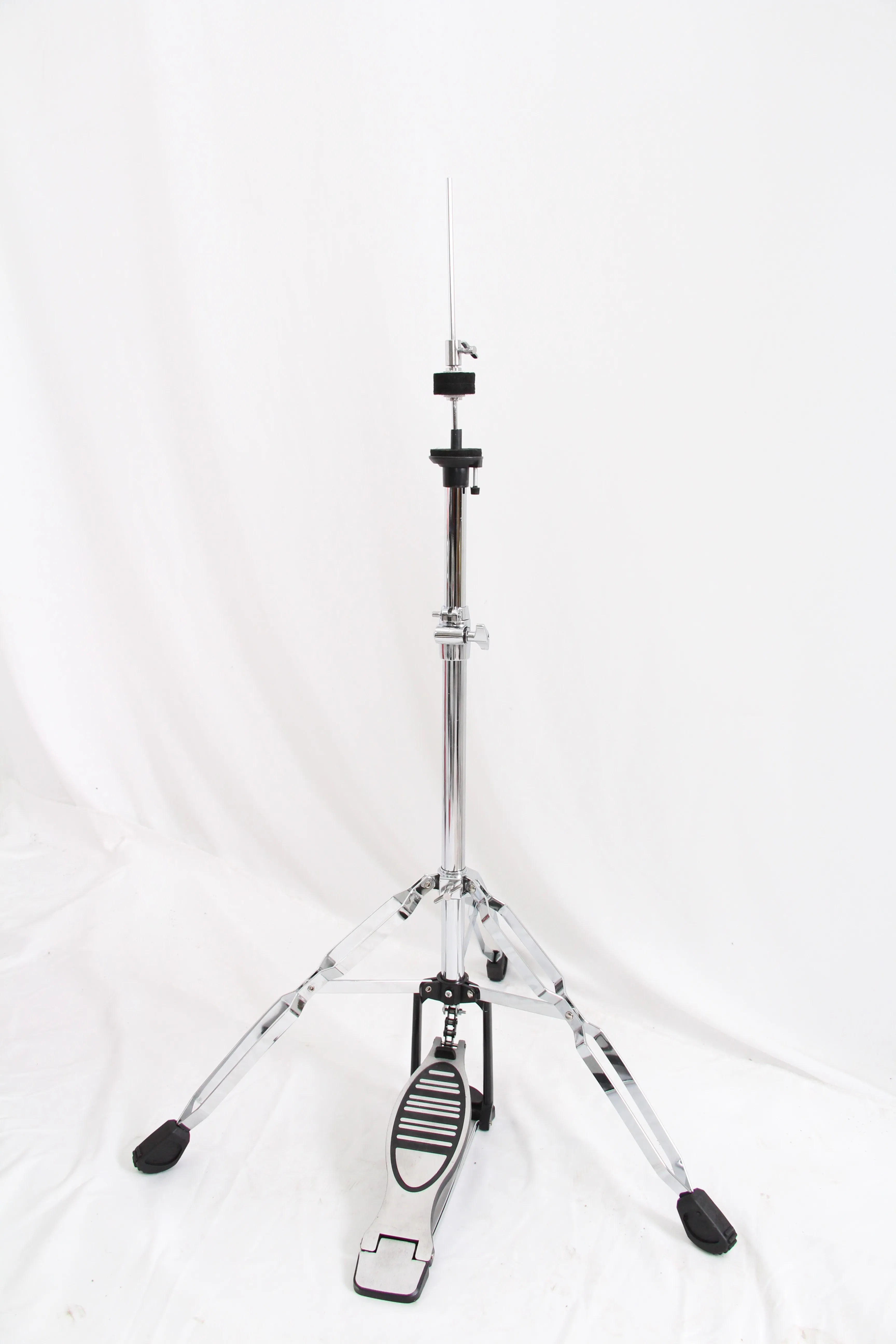 Metal Drum Stand Full Floor Stainless Steel hi hat stand Triangle Bracket Adjustable Folder Percussion Instrument Accessory