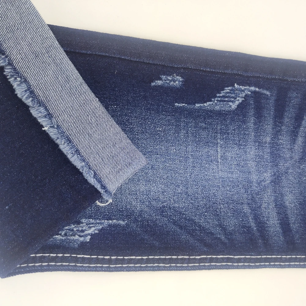 Factory wholesale customized skin-friendly high standard Medium elasticity and super supple  denim fabric jeans with good price