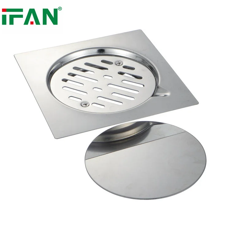 IFAN Commercial Price Floor Drain Strainer Water Bathroom Fittings Accessories Shower Floor Drain