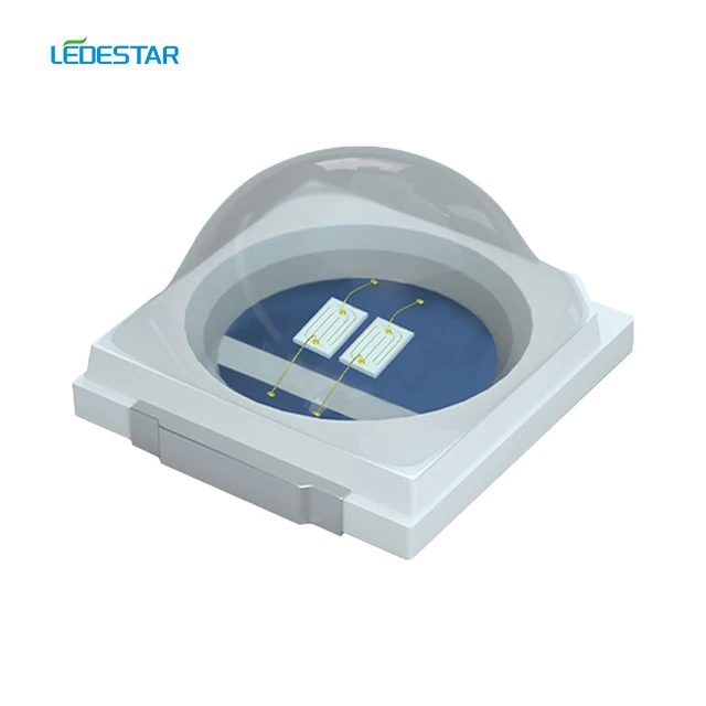Ledestar 3030 high power uva 365nm 370nm 380nm 385nm 395nm 400nm uv led chips for Curing and Printing