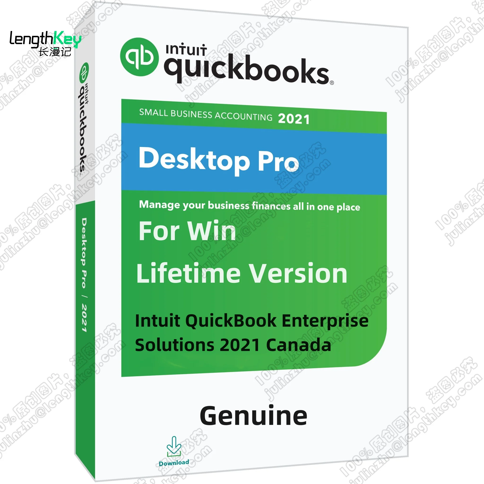 24/7 Online Email Delivery Intuit QuickBook Enterprise Solutions 2021 Canada  Edition Lifetime Financial Accounting Software
