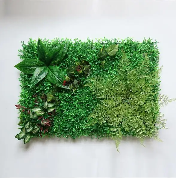 Factory wholesale Artificial Vertical Garden Wall Artificial green Plant 3D Wall Panel