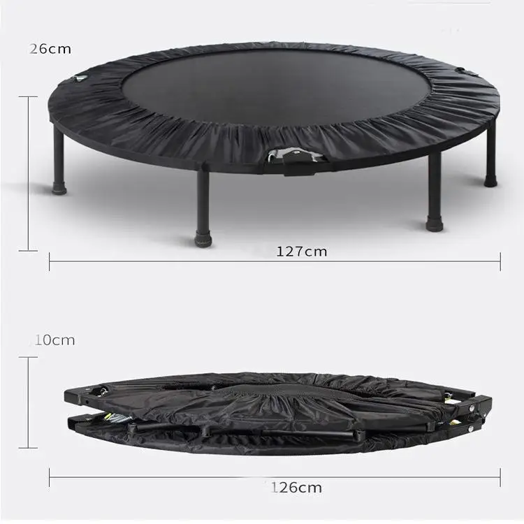 Professional Portable Prices Big Indoor Fitness Rectangle Safety Round Jumpingbed Mini Trampoline
