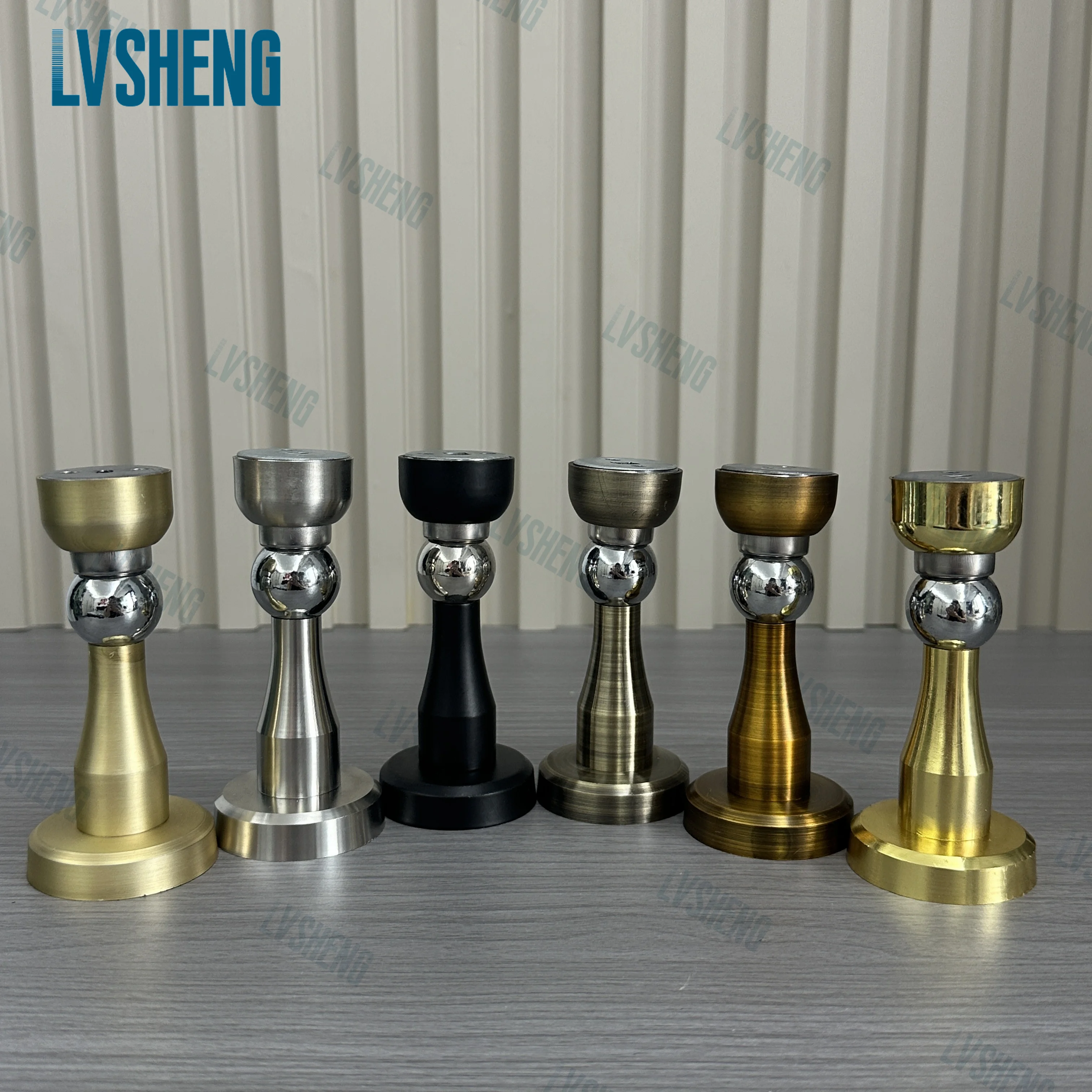 2025 Hot-sale products top grade stainless steel 201 door stopper Metal Wall mounted door stopper