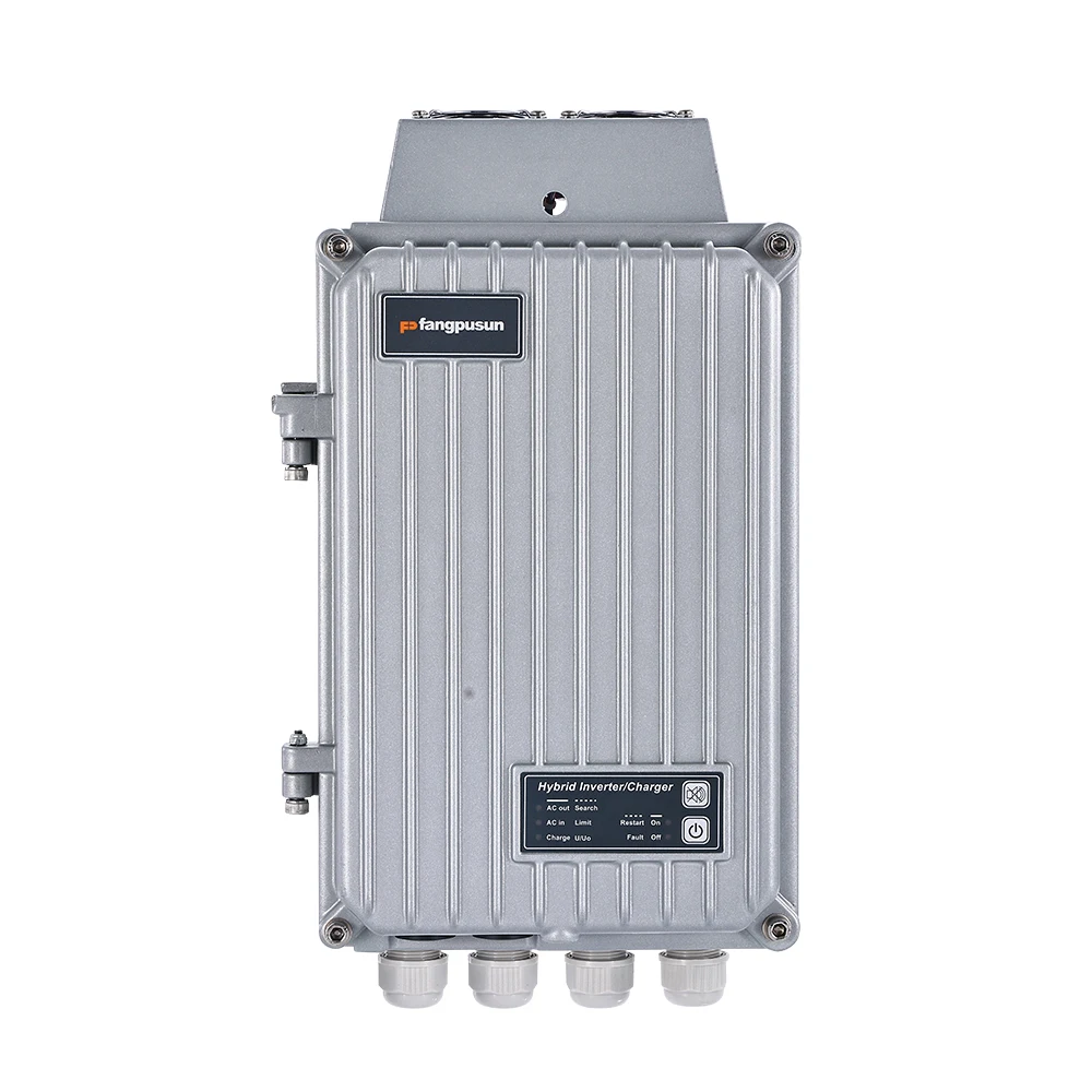 1 XTS mini size Hybrid battery charger Inverter 12V 24V 48V for grid generator wind or solar  hybrid power system