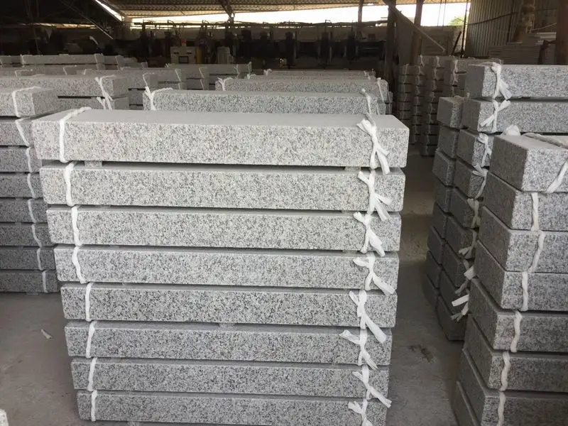 Kerbstone Curbstone Modern Design Natural Stone Granite Tile Polished or Flamed for Outdoor & Hotel Use