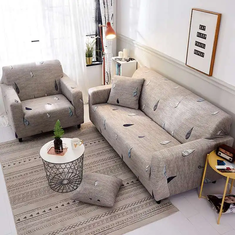 3 Seat Slipcovers Protective Printing Stretch Sofa Cover, Covers Sofa