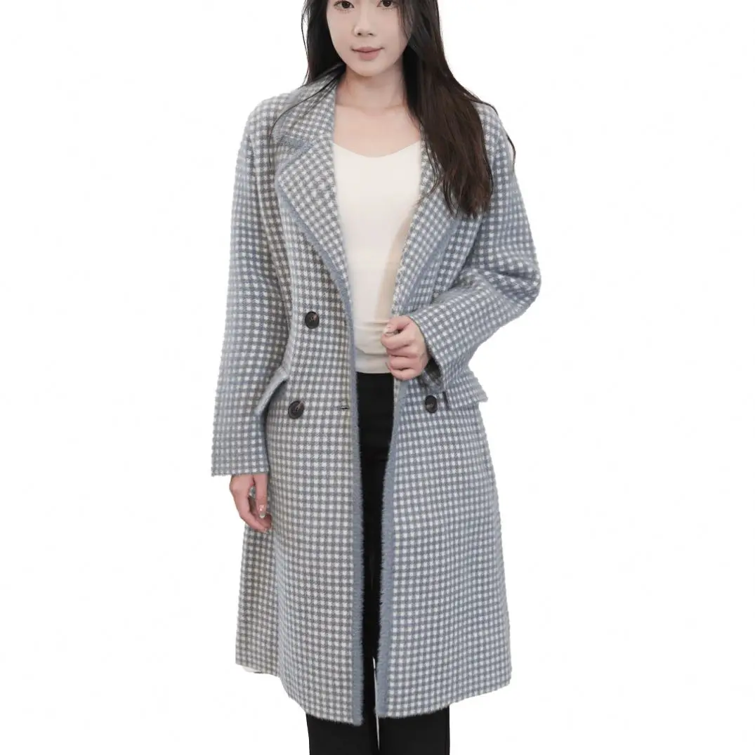 Thickened Mink Velvet 2024 New Fashion Spring And Autumn Thick Short Section Tweed Female Jacket
