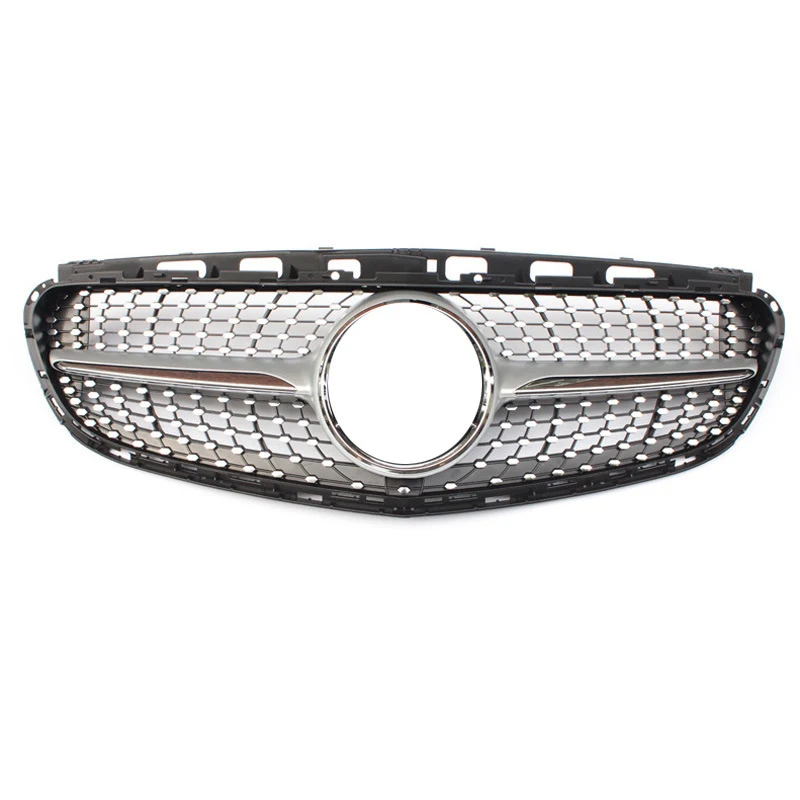 W212 Diamond Style Grill Car Exterior Accessories Front Bumper Grille For 2013-2015 Mercedes Benz E Class W212 LCI
