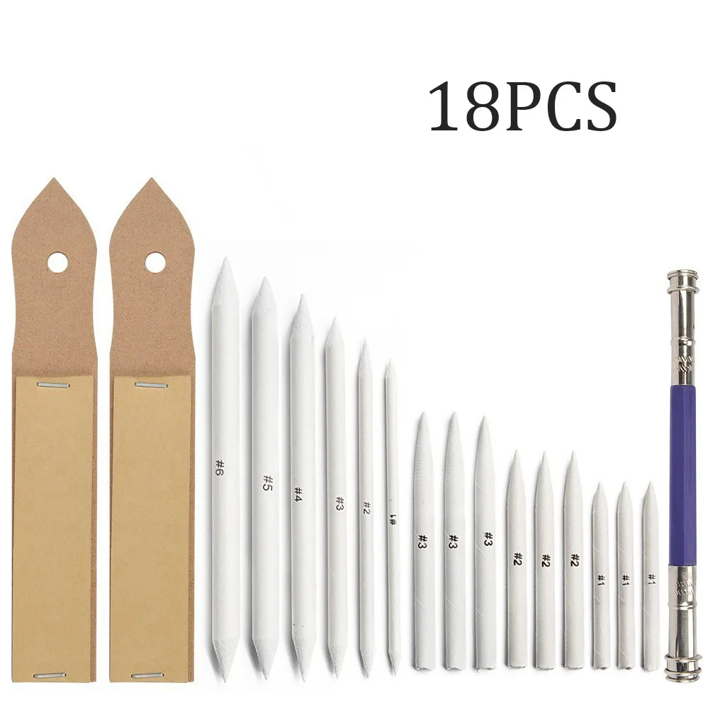 Sketch painting 18-piece set, paper wipe pen,  extender, student art exam art supplies