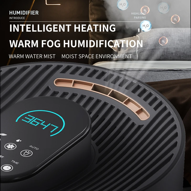 Высококачественный большой емкости диффузор эфирного масла интеллектуальный ультразвуковой увлажнитель для спальни