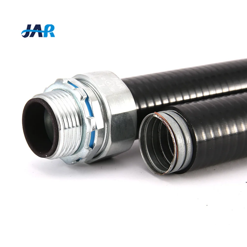 Manufacturing PVC Coating UL Listed Steel Hose Liquid Tight IP68 Waterproof Metal Flexible Conduit