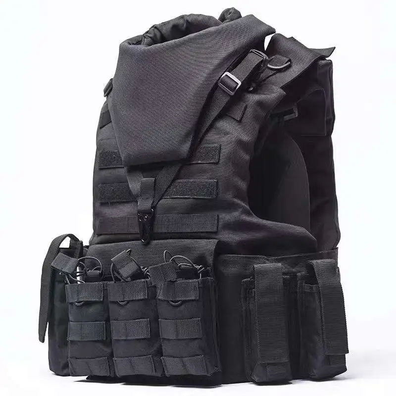 Molle System Oxford Fabric Plate Ceramic Plate Armor Plate Carrier Portable Convenient combat Tactical Vest