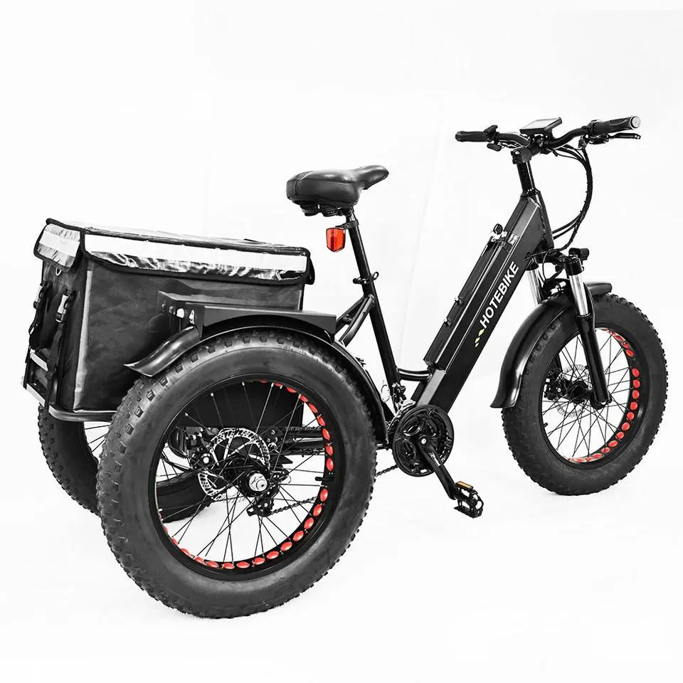 250w 350w трехколесный скутер электрический 20-дюймовый Электрический велосипед 500w вспомогательные Грузовые Велосипеды