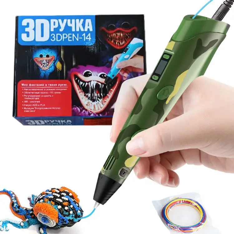 Factory ceramic 3d printing pen 3d drawing pen promotional 3d pen