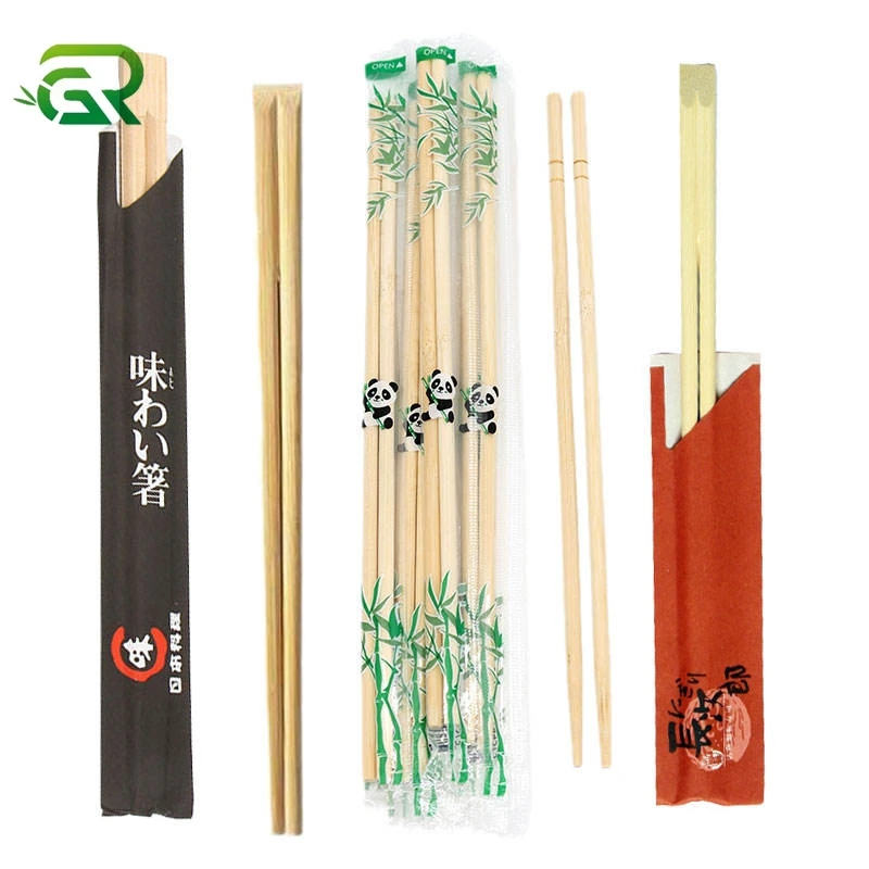 large bamboo chopsticks panda sushi bamboo disposable bamboo chinese chopstick