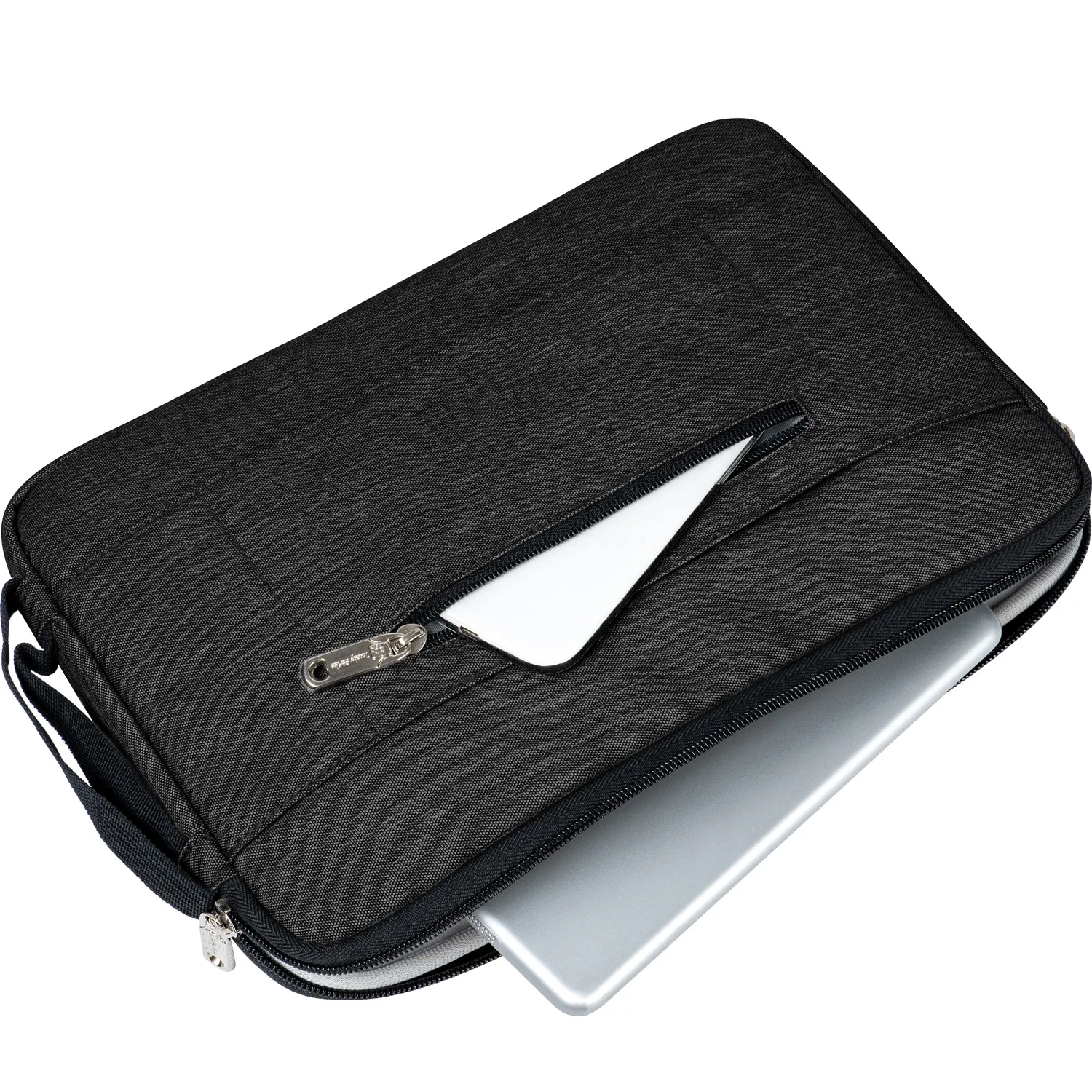 Notebook Blank Laptop Sleeve Case Custom Soft Polyester Case Customized Logo Pouch