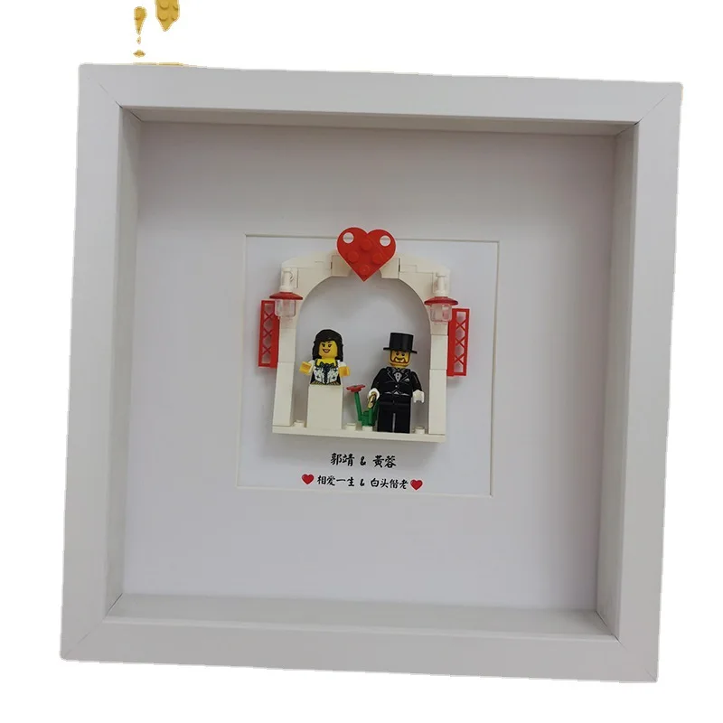 Wall Art Square Diy Multi Picture Frame Hollow Classical Painting Wooden Photo Frame