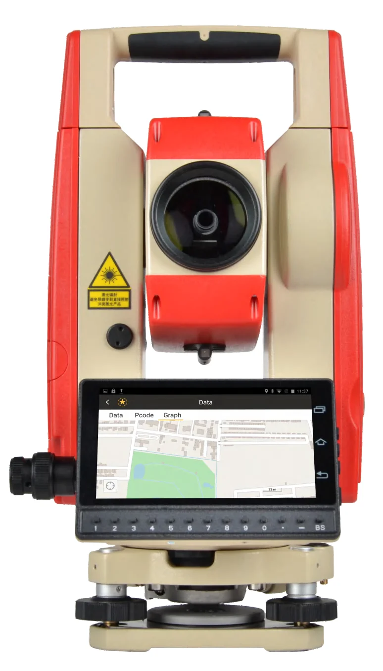 Kelida Android Total station KTS552R15 1500M Prism free Total station