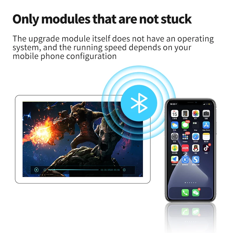 
Customized automatic mobile phone wifi car high-end smart car play vent mobile phone holder 