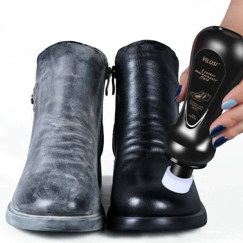 2023 New upgrade 100ml Hot Selling OEM Color Renovation Shine Leather Cleaners Shoe Polish Liquid