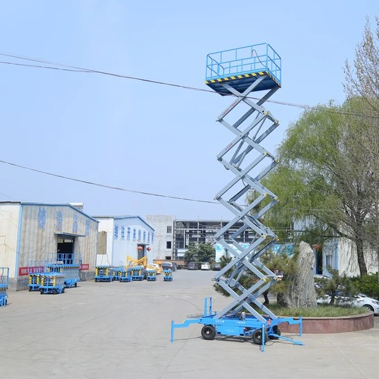 Mobile scissor lift platform / hydraulic lift / hydraulic scissor type lifter